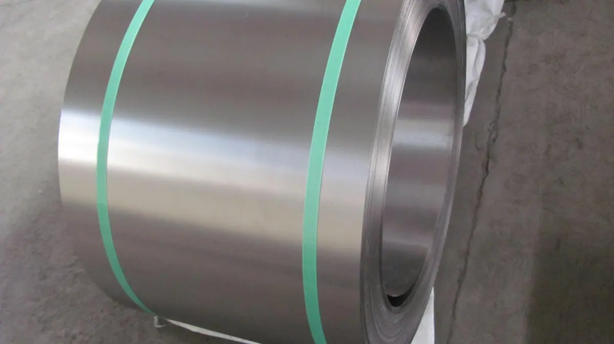 Strip coil row