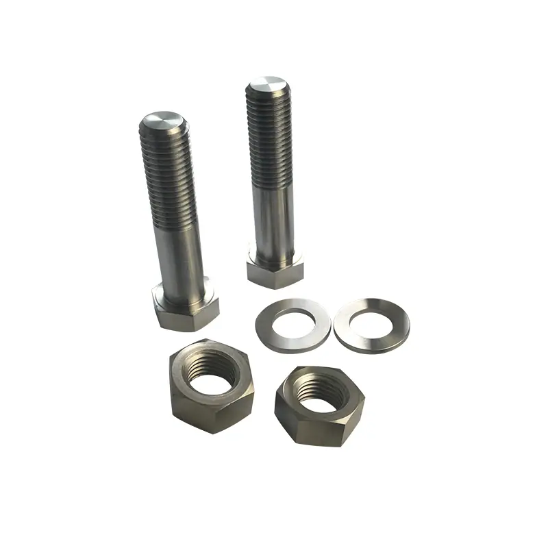 Titanium screws detail