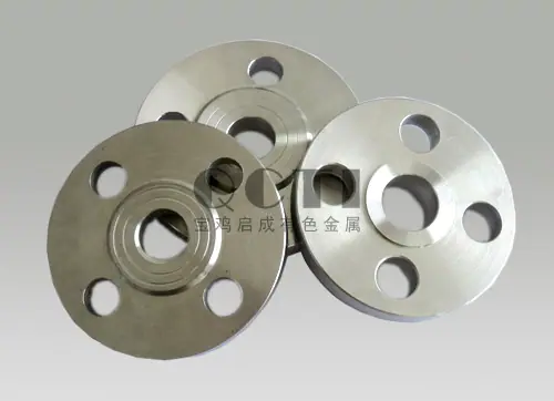 Titanium blind flange