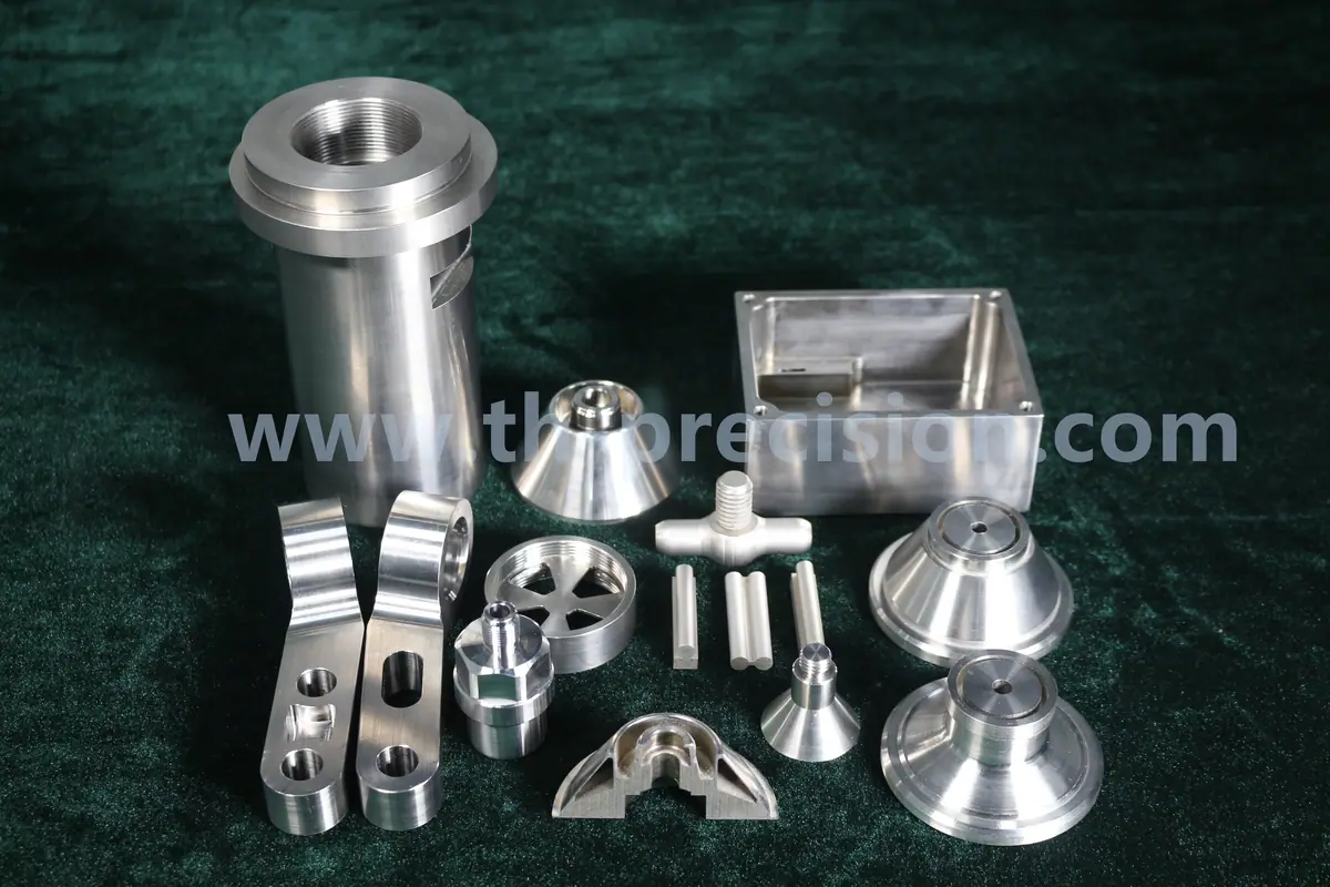 Anodised titanium part batch
