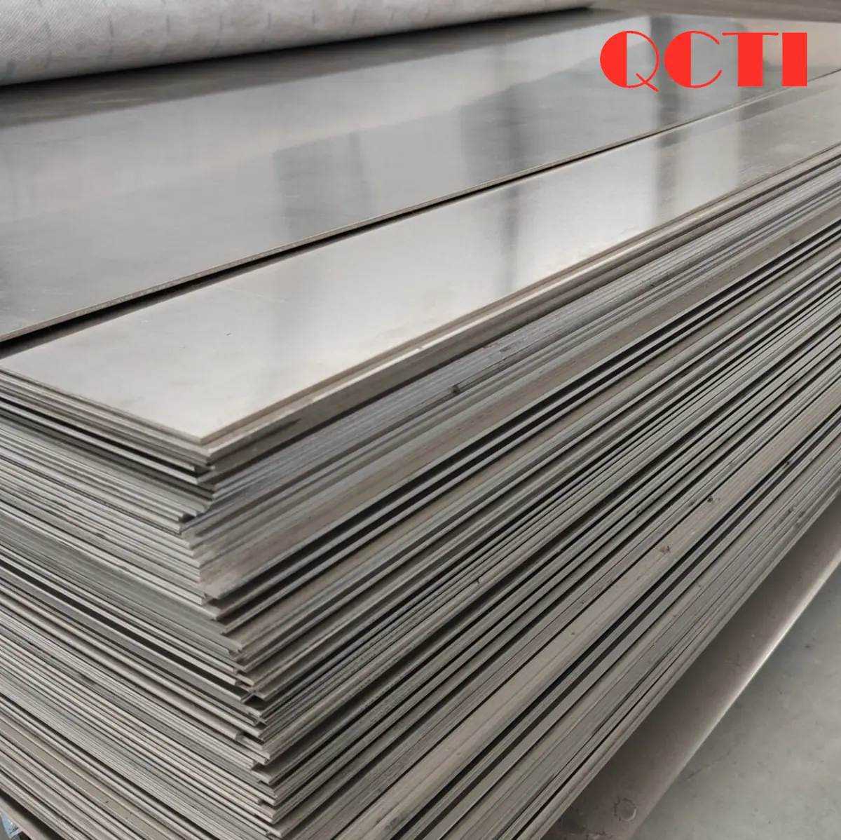 Titanium plate bundles for export