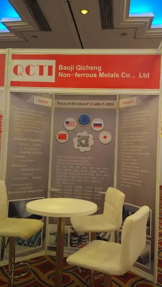 Tongke at a trade show